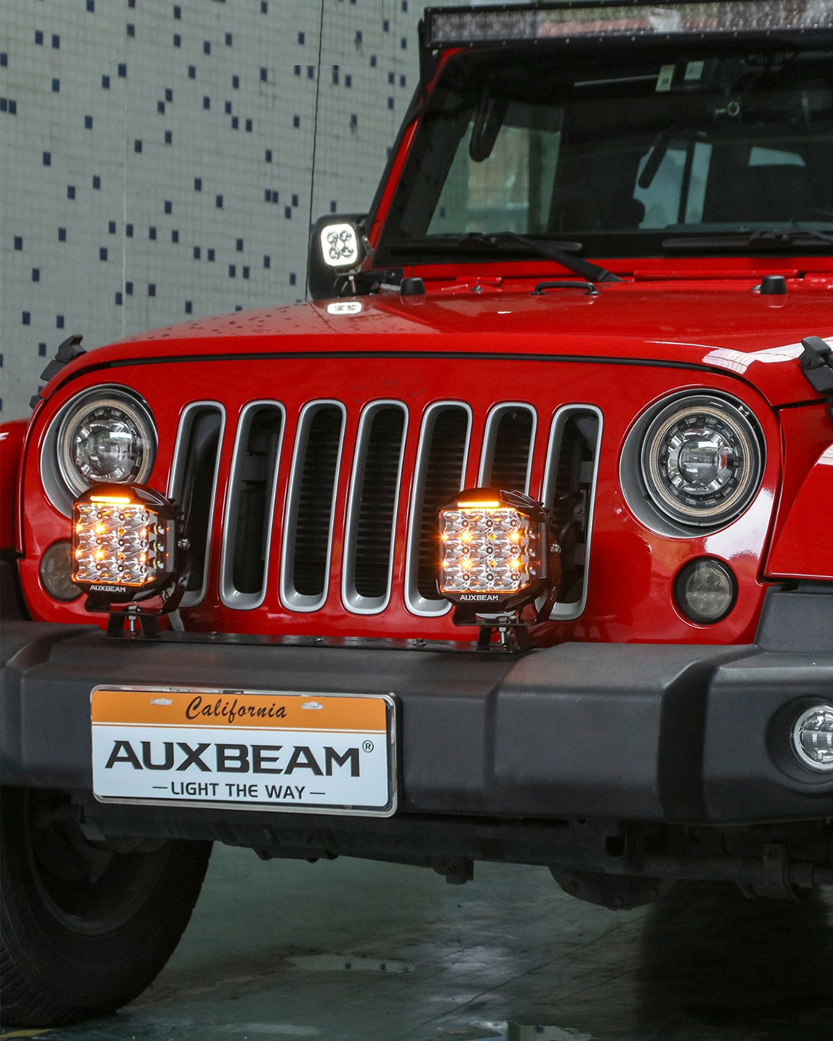 V-MAX Series | 7 Inch 228W 26100LM Spot Beam Side Shooter LED Round Driving Lights with Amber DRL&Backlight