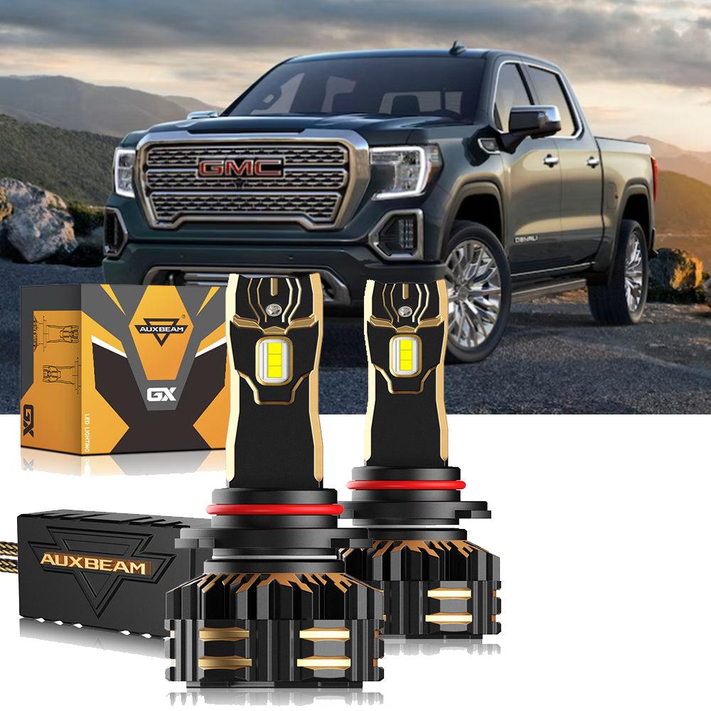 For 2002 GMC Sierra 1500 9005 LED Headlight Bulbs Bundle