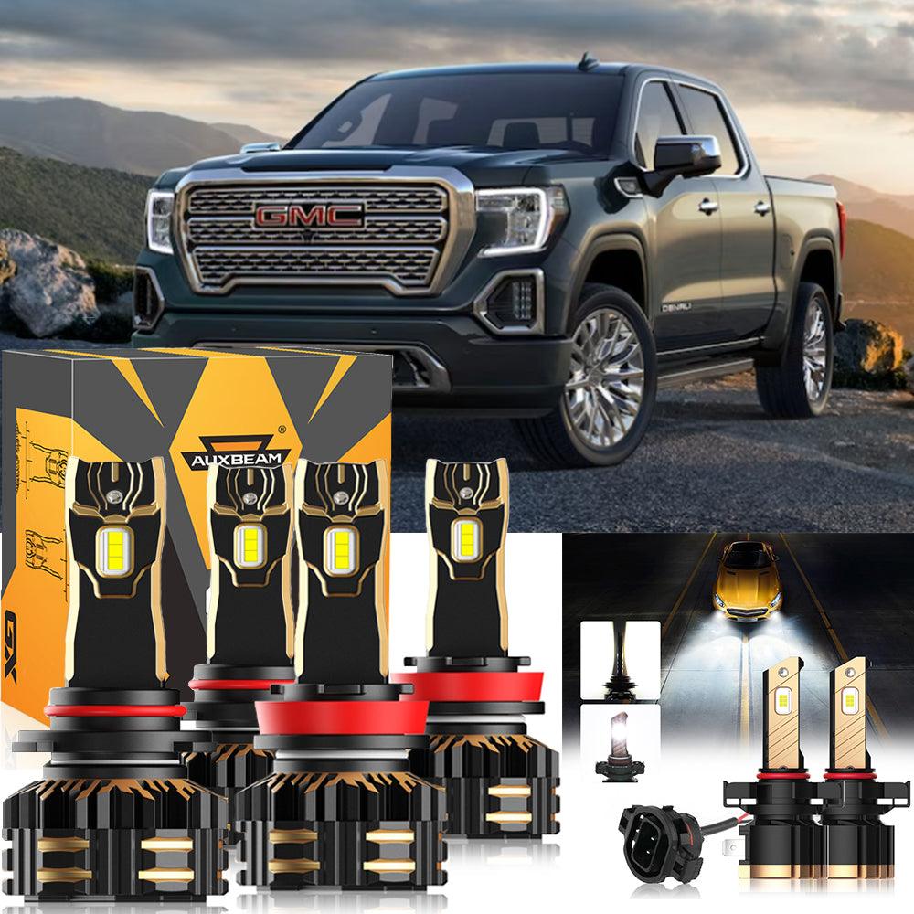 For 2007 GMC Sierra 1500 9005 H11 LED Headlight Bulbs Bundle