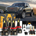 For 2008-2013 GMC Sierra 1500 9005 H11 LED Headlight Bulbs Bundle