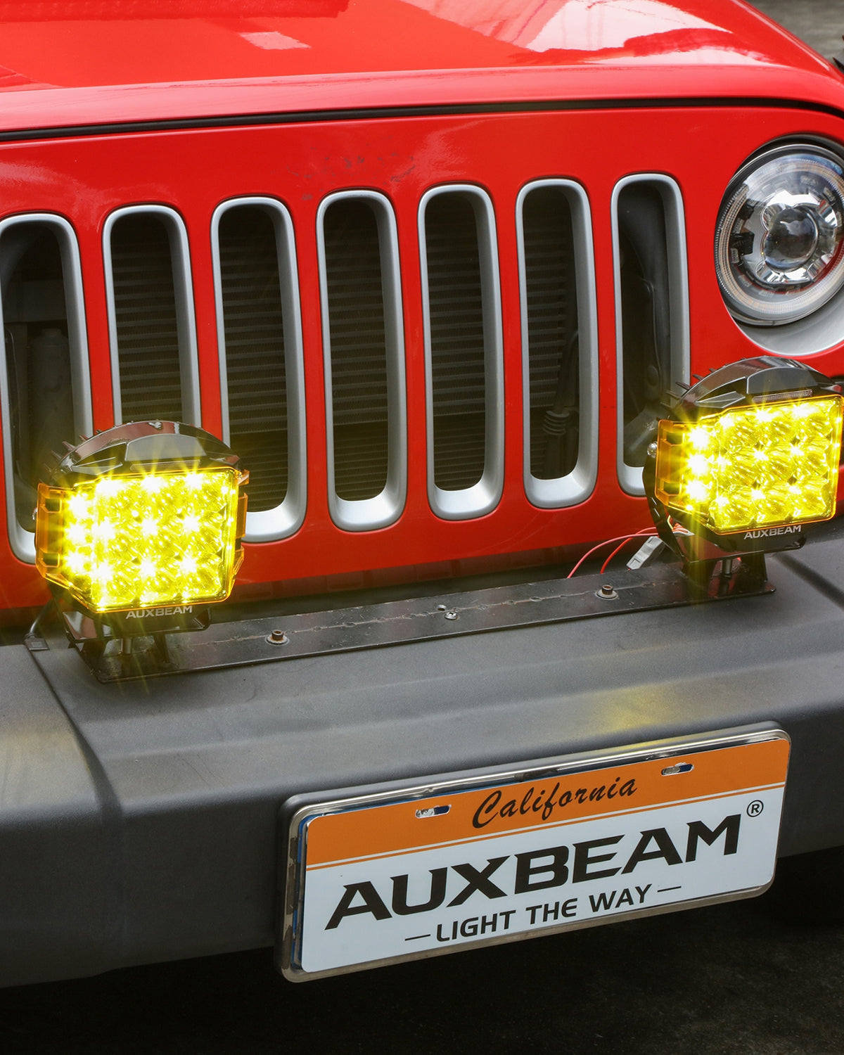 V-MAX Series | 7 Inch 228W 26100LM Spot Beam Side Shooter LED Round Driving Lights with Amber DRL&Backlight