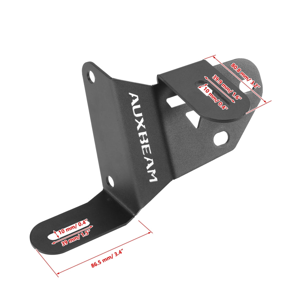 (2pcs/set) Dual A-Pillar Pods Light Mount Brackets for Jeep Wrangler JK 2007-2017