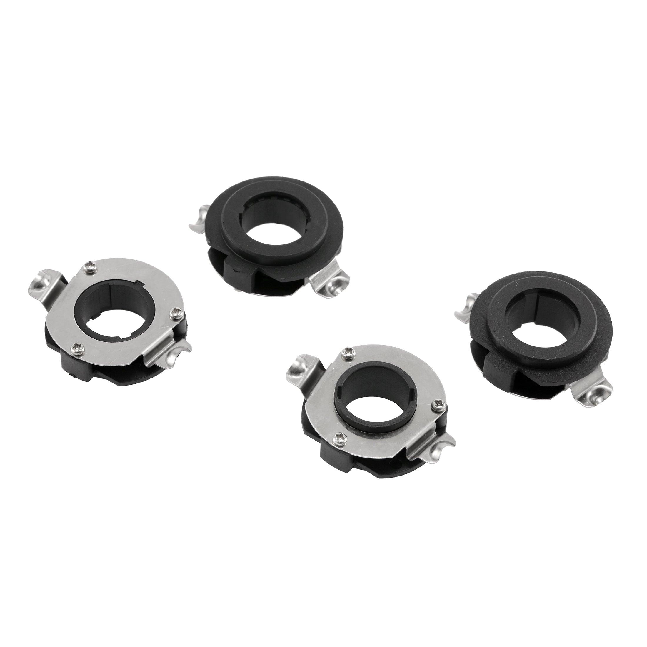 H7 LED Light Adaper Bulbs Base Holders Fit For Volkswagen Tiguan/CC/Benz GLS450/MB C250/W204 4pcs/Set