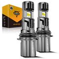🆕9004/HB1  LED Headlight Bulbs Q50 Series Dual Turbo Fans 130W 36000LM 6500K Cool White| 2 Bulbs