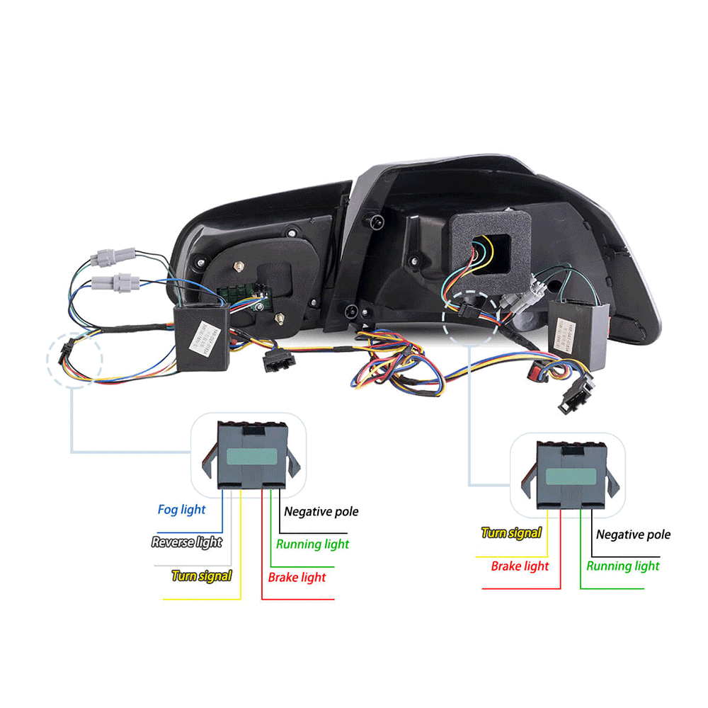 OLED Tail Light Assembly With Dynamic Welcome Lighting (GTS Style）For 2008-2014 Volkswagen Golf 6th Gen Mk6 Hatchback