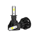 T5 Series Fan Cooling 50W 5000LM LED Light Bulbs High Low Beam Conversion Kit