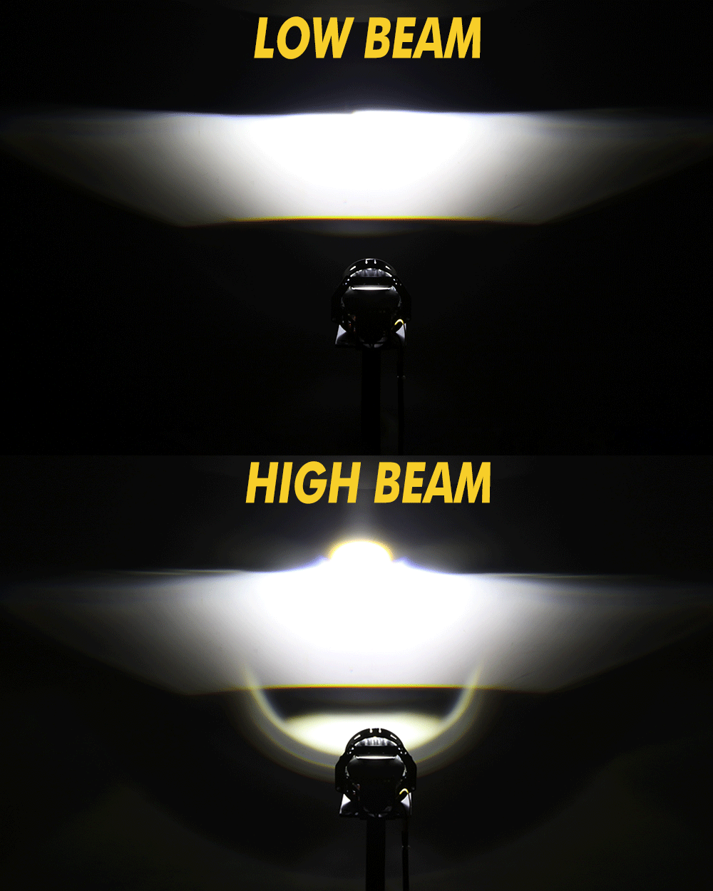 🆕3 Inch 140W Hyperboloid Bi-LED Direct Projector Lens Headlight K9 Series Retrofit Cutting Installation for Car | 2PCS/set