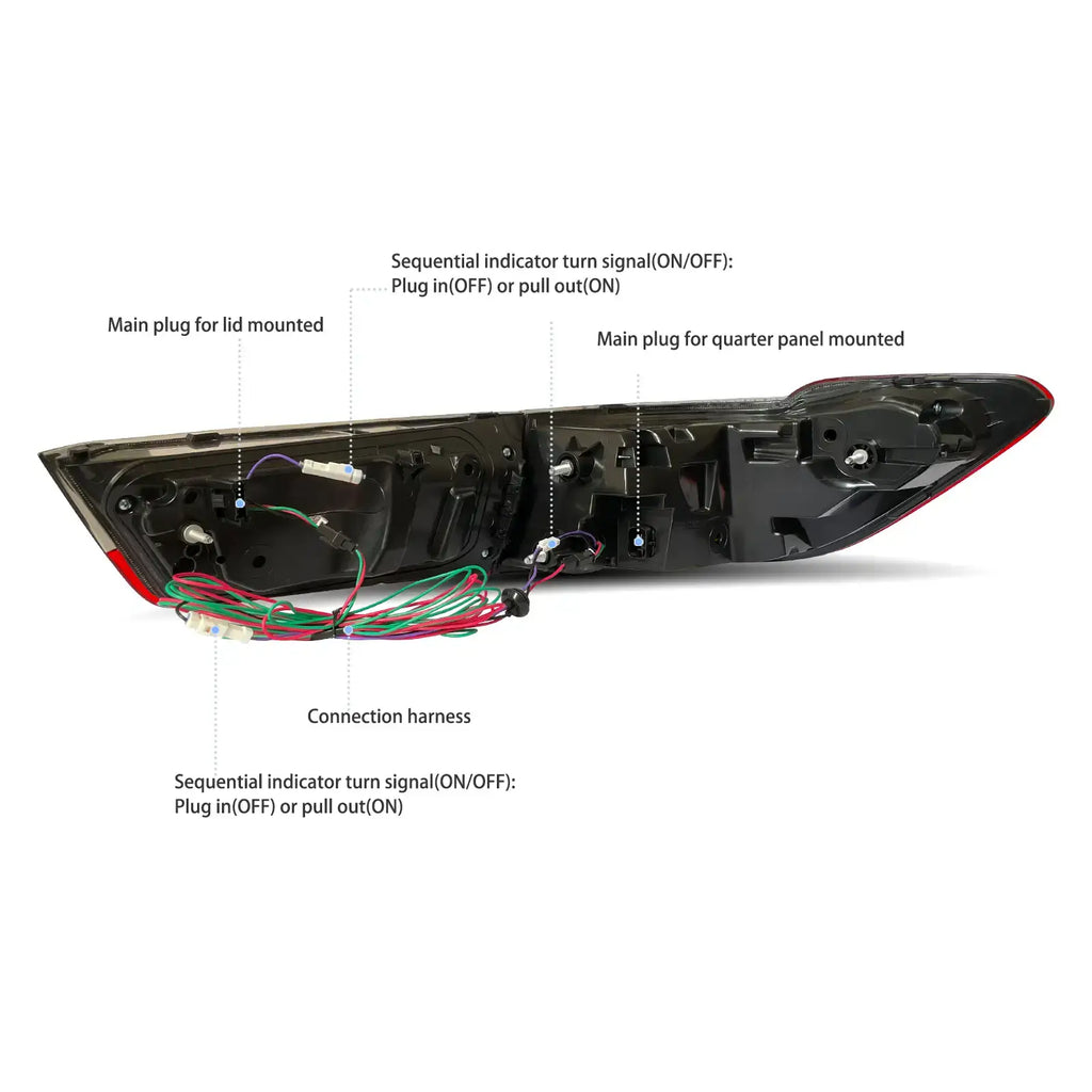 LED Laser TaiL Lights Assembly CSL Style For 2019-UP BMW 3-Series G20/G80 M3