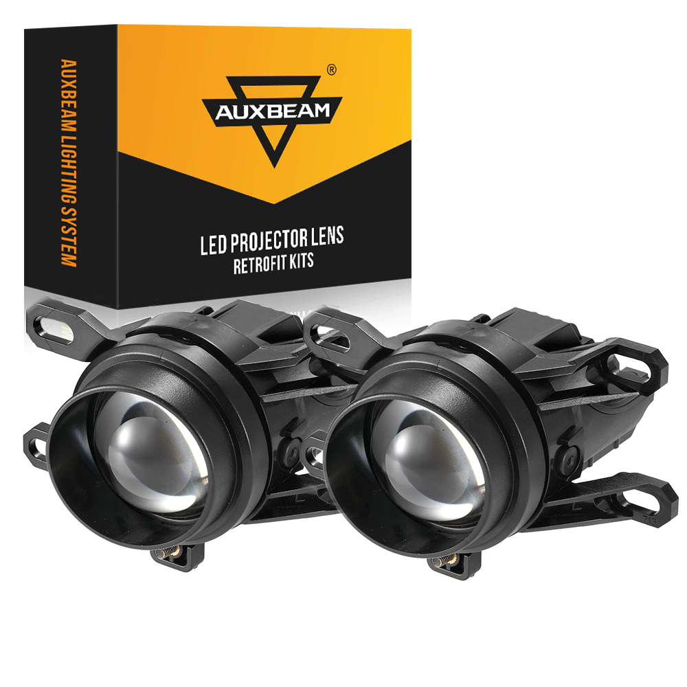🆕2 Inch 70W Bi-LED Projector Lens Fog Light 6000K HD Lens For Toyota| 2PCS/Set
