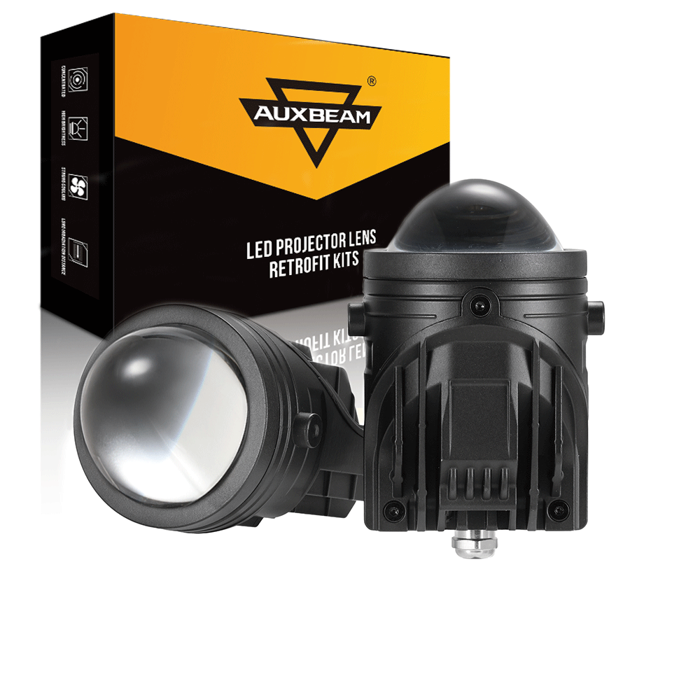 🆕2 Inch 70W Bi-LED Projector Lens Fog Light 6000K HD Lens For Toyota| 2PCS/Set