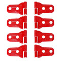 (8pcs/set) Door Hinge Shell for Jeep Wrangler JL 2018-2022 (Black/ Red/ Silver)