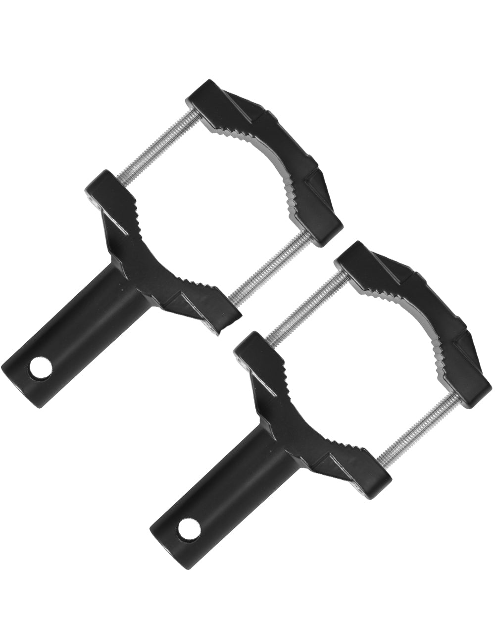 Universal Spotlight Mount Bracket Extension Tube Clamp for Motorcycle, Headlight Bracket Spot Fog Light Lamp Tube Mount, For Most ATVs, Vehicles, Trucks, Ships, Agricultural Vehicles | 2 Set
