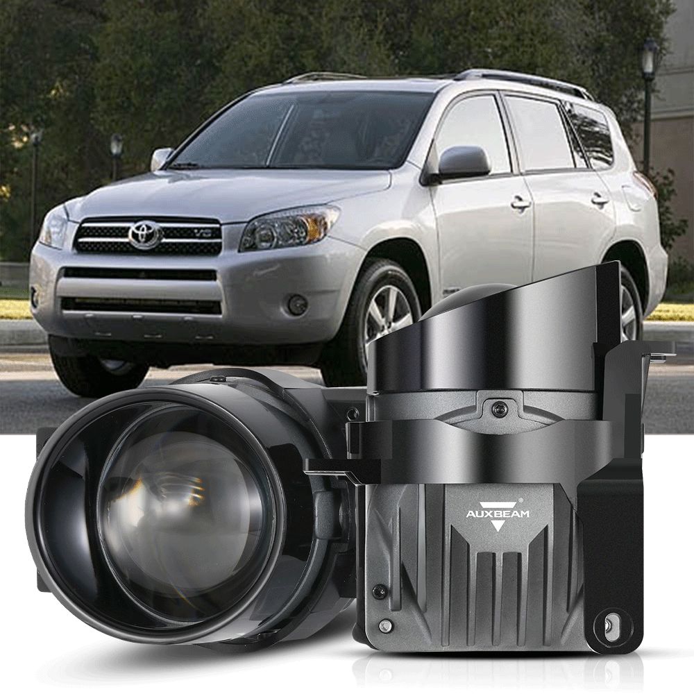 2006-2012 Toyota RAV4 Bi-LED Projector Lens Fog Light - 3 Inch 100W 6000K HD Lens
