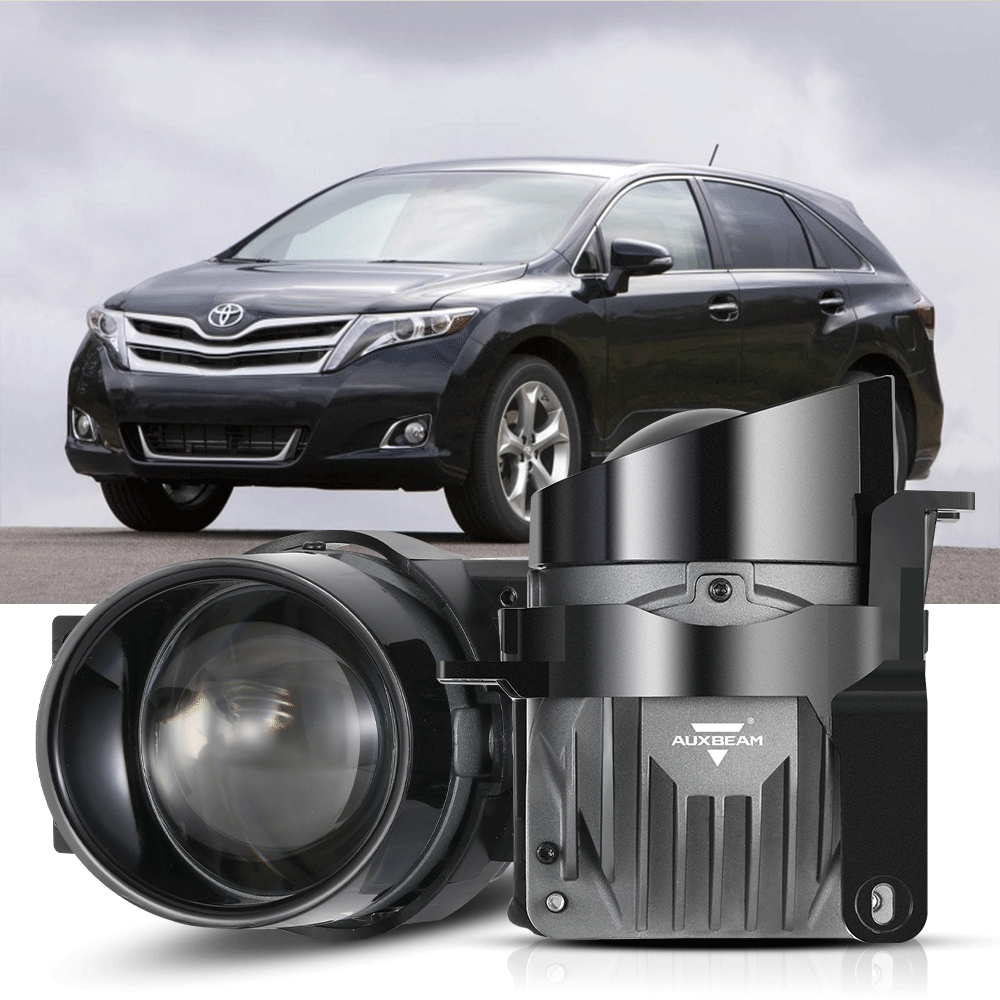 2009-2014 Toyota Venza Bi-LED Projector Lens Fog Light - 3 Inch 100W 6000K HD Lens