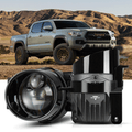 2012-2022 Toyota Tacoma Bi-LED Projector Lens Fog Light - 3 Inch 83W 6000K Hyperboloid Lens