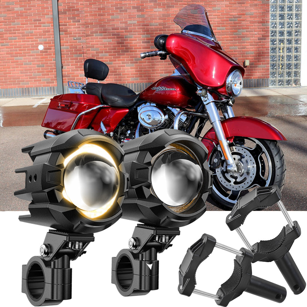 2013 Harley-Davidson Street Glide 1250 Motorcycle LED Spotlight Light 3+5 Light Modes