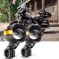 2013 Harley-Davidson Street Glide 1250 Motorcycle LED Spotlight Light 3+5 Light Modes MT8 S