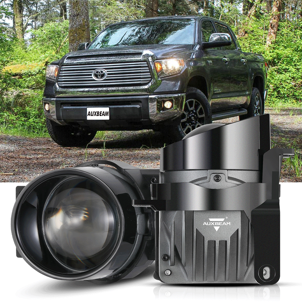 2014-2022 Toyota Tundra Bi-LED Projector Lens Fog Light - 3 Inch 100W 6000K HD Lens