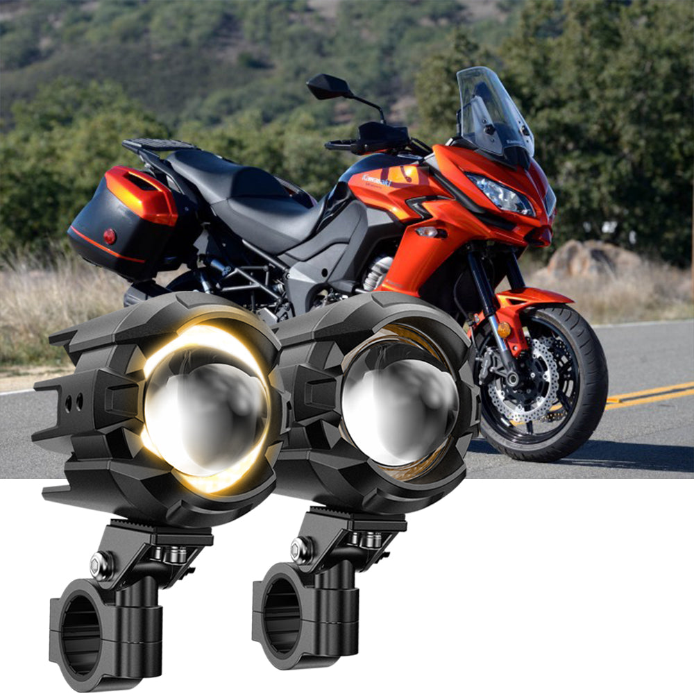 2015 Kawasaki Versys 1000 LT Motorcycle LED Spotlight Light 3+5 Light Modes