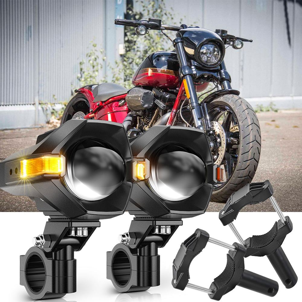 2017 Harley-Davidson CVO Pro Street Breakout Motorcycle LED Spotlight Light 3+5 Light Modes MT8 Series