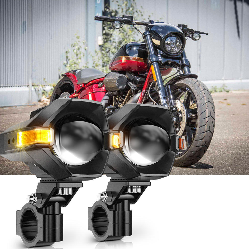 2017 Harley-Davidson CVO Pro Street Breakout Motorcycle LED Spotlight Light 3+5 Light Modes MT8 Series