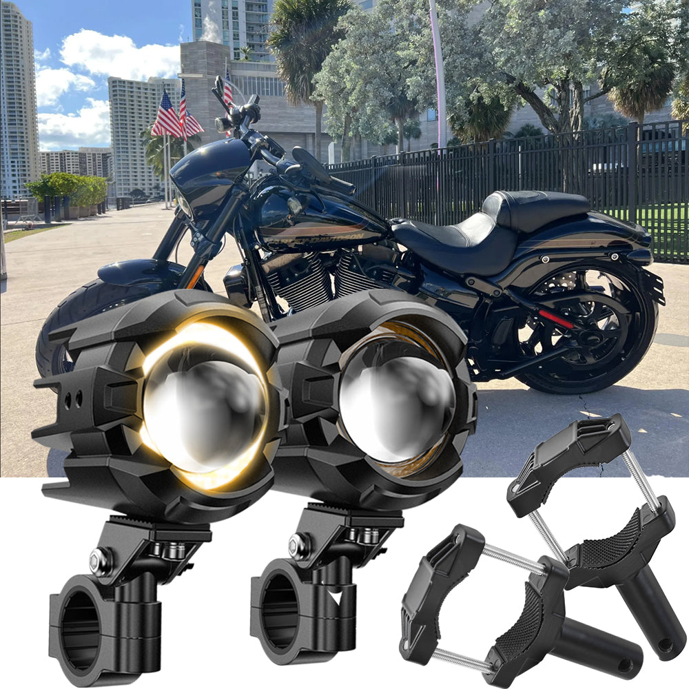 2017 Harley-Davidson CVO Pro Street Breakout Motorcycle LED Spotlight Light 3+5 Light Modes