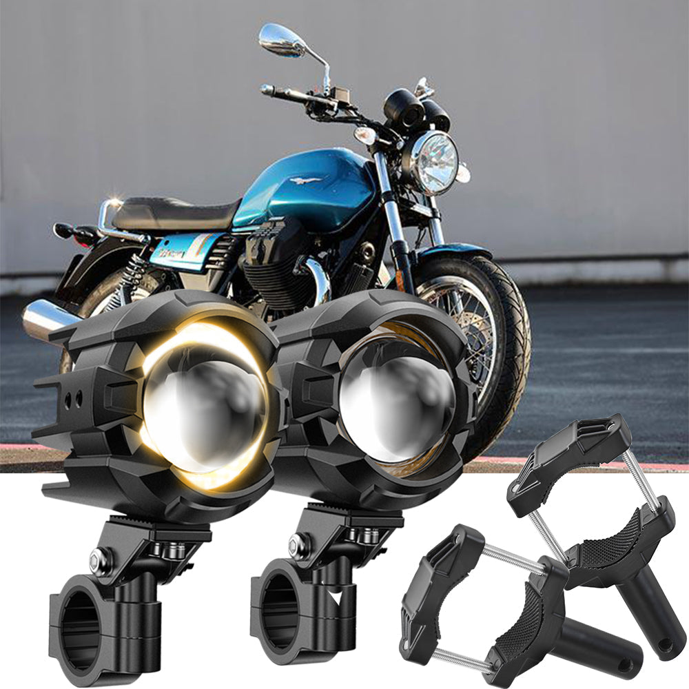 2017 Moto Guzzi V7 III Motorcycle LED Spotlight Light 3+5 Light Modes