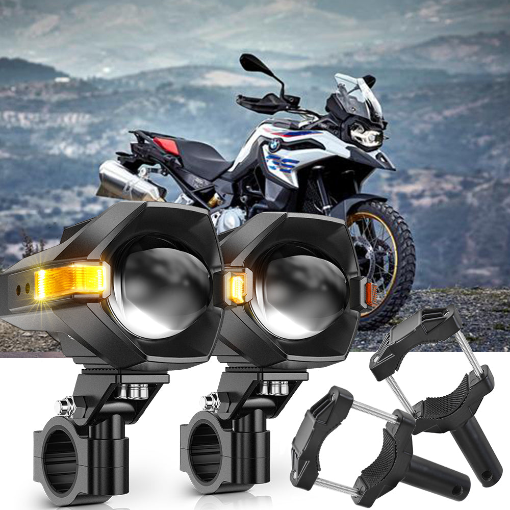 2018 BMW F 850 GS Motorcycle LED Spotlight Light 3+5 Light Modes MT8 Series