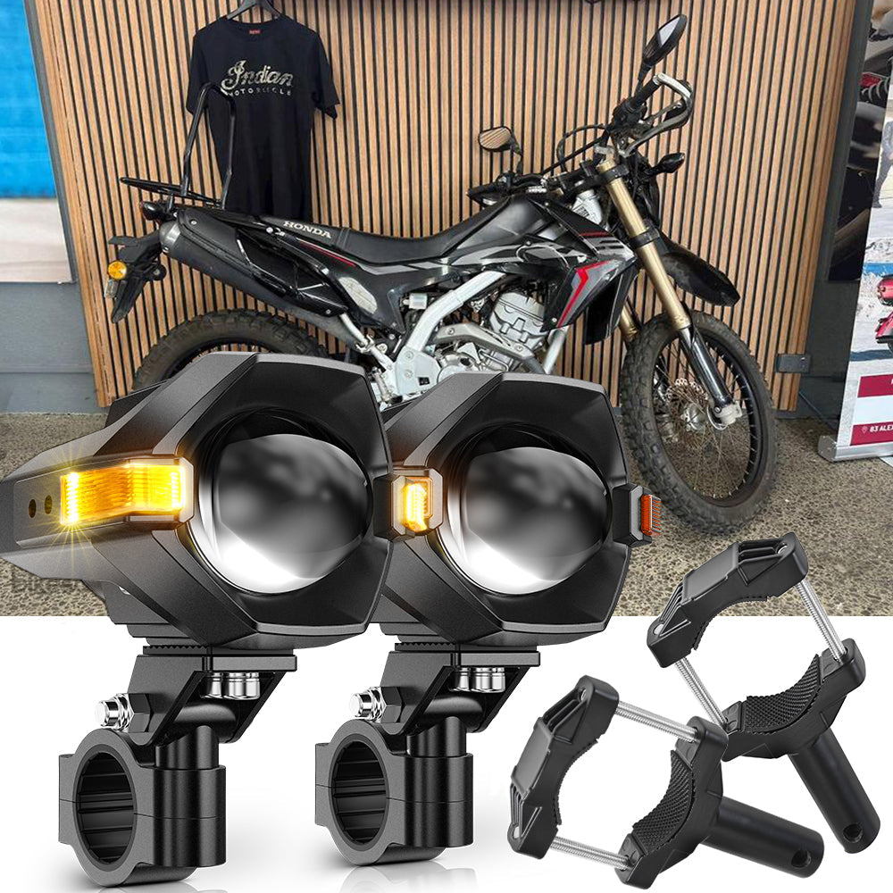 2020 Honda CRF250L Motorcycle LED Spotlight Light 3+5 Light Modes MT8 Series