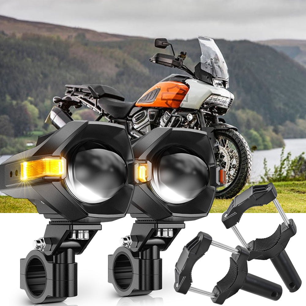 2021 Harley-Davidson Pan America 1250 Motorcycle LED Spotlight Light 3+5 Light Modes MT8 Series