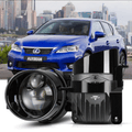 2010-2012 Toyota Prius Bi-LED Projector Lens Fog Light - 3 Inch 83W 6000K Hyperboloid Lens