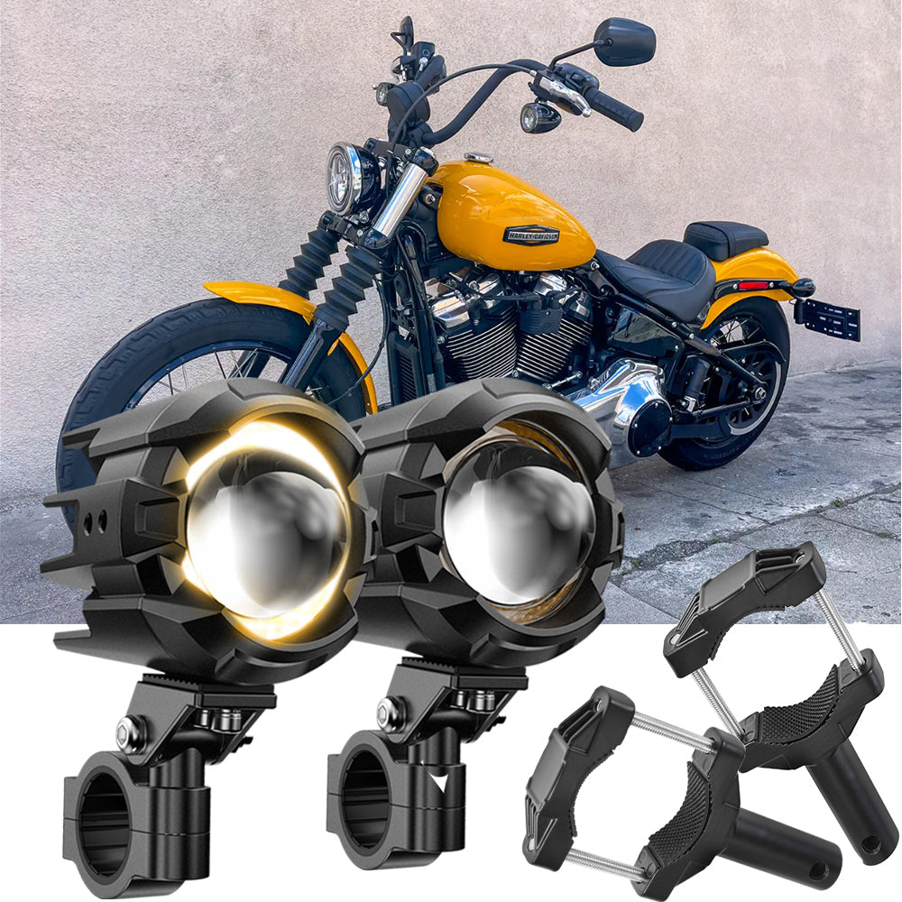 2025 Harley-Davidson Street Bob Motorcycle LED Spotlight Light 3+5 Light Modes