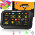 RGB Series 8 Gang (RB80) Switch Panel, Toggle/ Momentary/ Pulsed Mode Supported (Two-Sided Outlet)