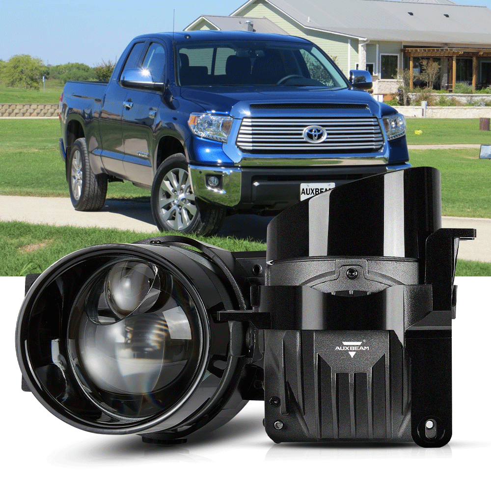 3 Inch 83W 6000K Hyperboloid Lens Bi-LED Projector Lens Fog Light for 2012-2022 Toyota Tacoma/ 2010-2022 Toyota 4Runner / 2014-2022 Toyota Tundra
