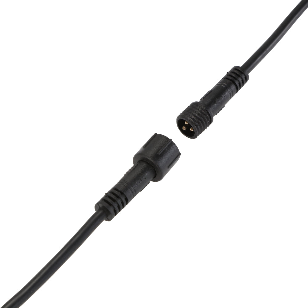 2Pcs 1.2M NEW Vibrant Series RGB Rock Light Extension Wire Cable