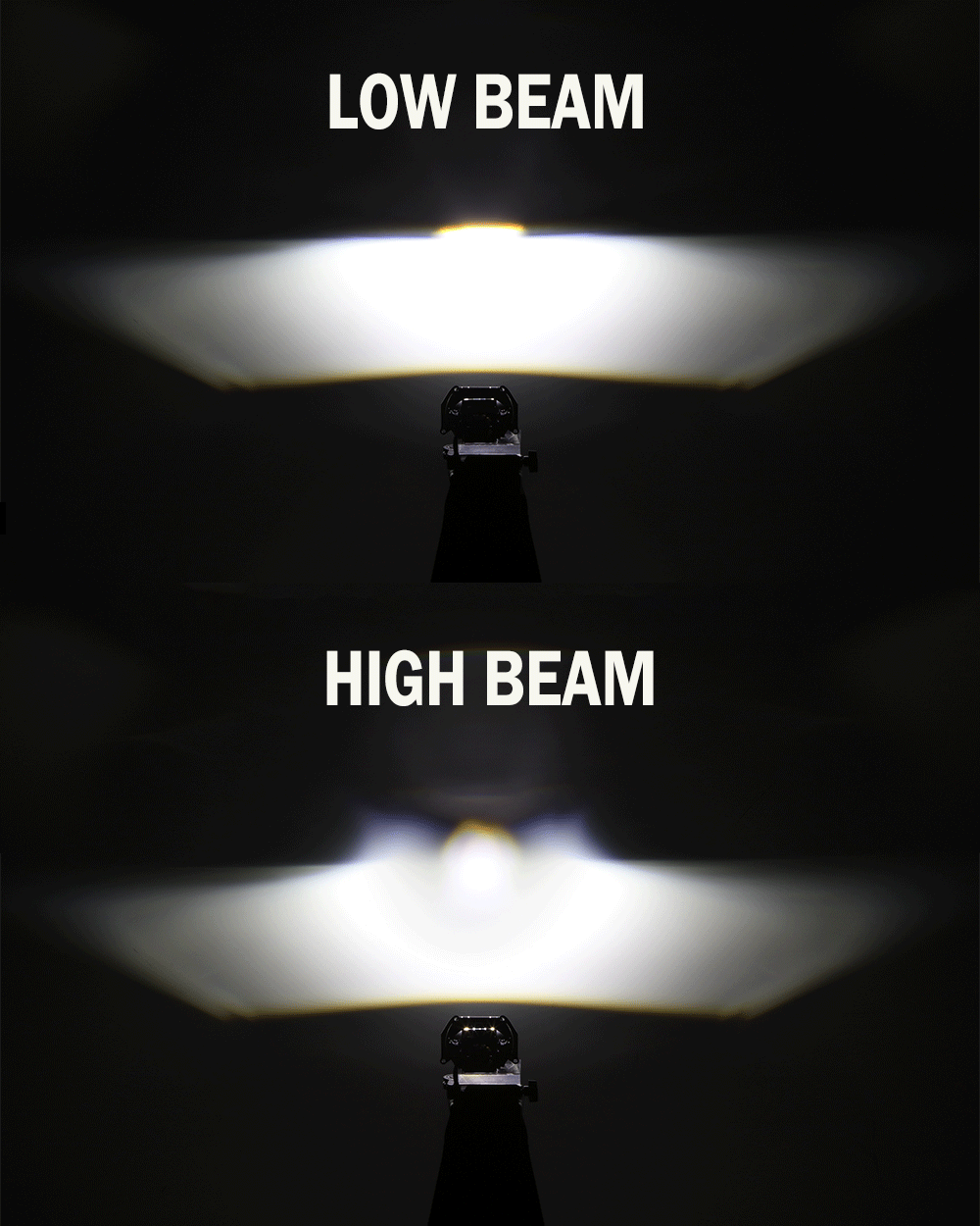 🆕3.5 inch 132W Hyperbolic Rectangular Bi-LED Projector Lens Headlight K9 Series, Retrofit Cutting Installation for Cars | 2pcs/Set