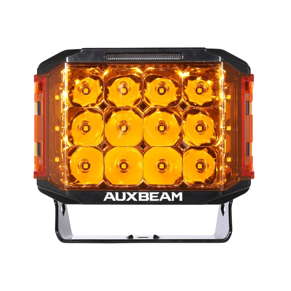V-MAX Series 4/5/7 Inch LED Pod Lights Dark Amber Cover Light Shield Cover
