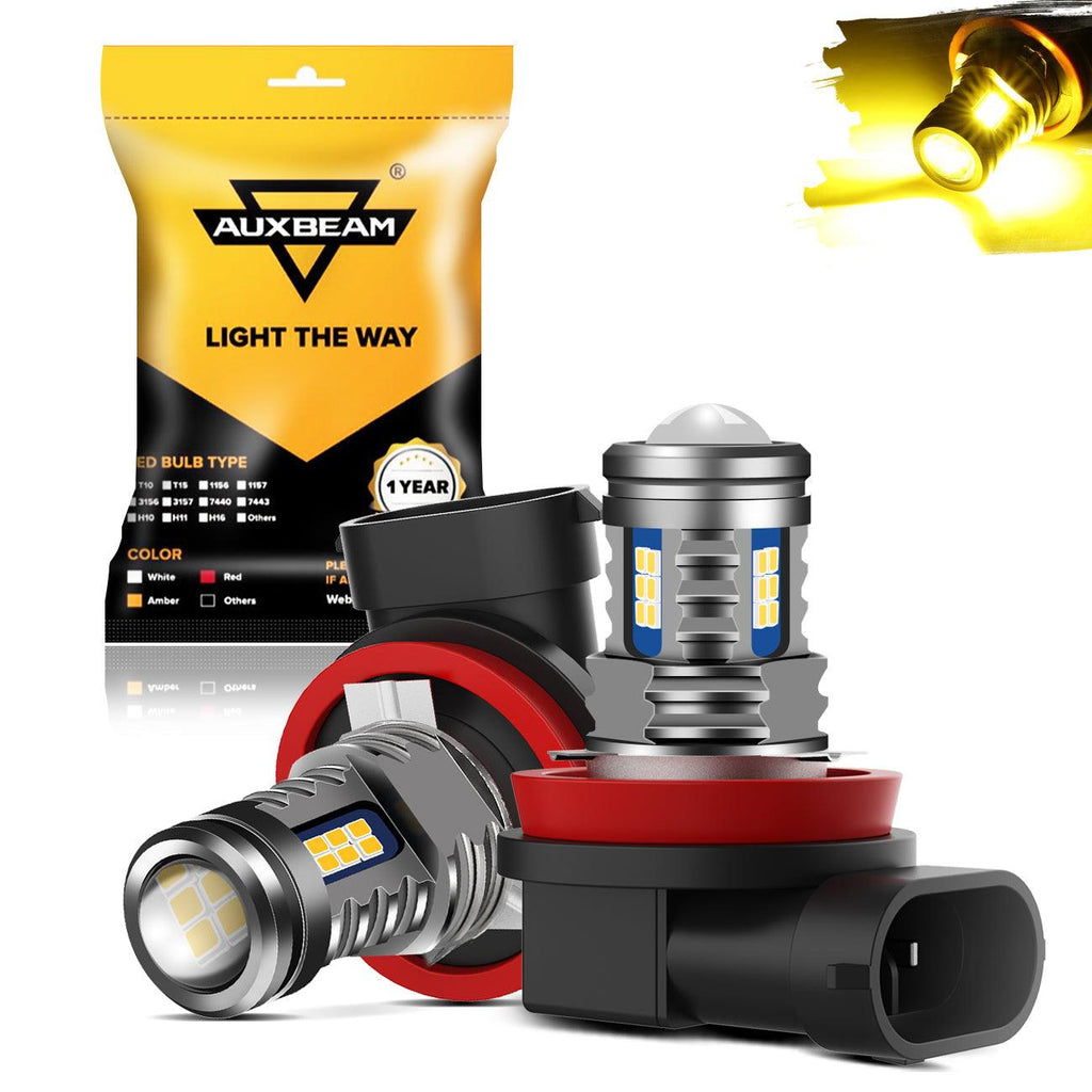 🔥(2pcs/set) Y2 Series 3-Sides Cool White/Yellow LED Fog Light/DRL