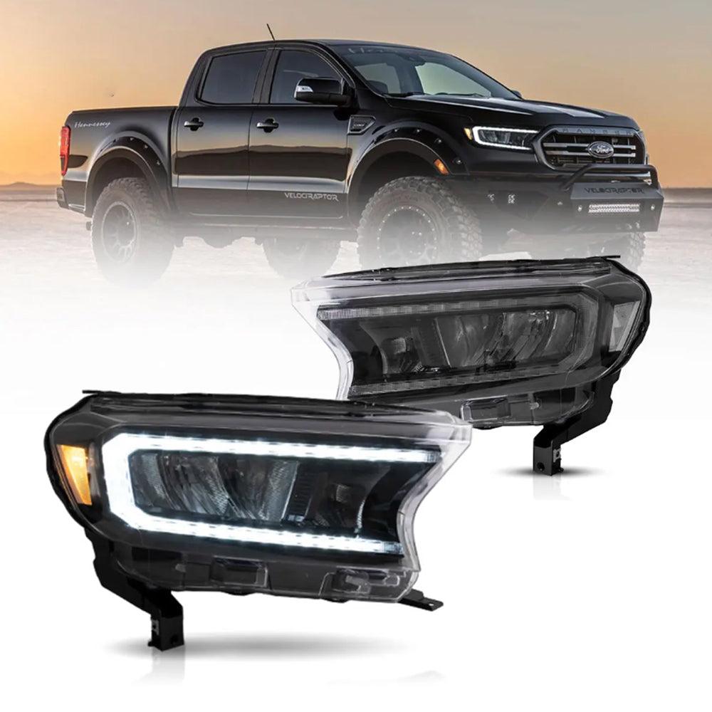 LED Headlight Assembly Reflection Bowl For 2016-2021 Ford Ranger 3th Gen P375