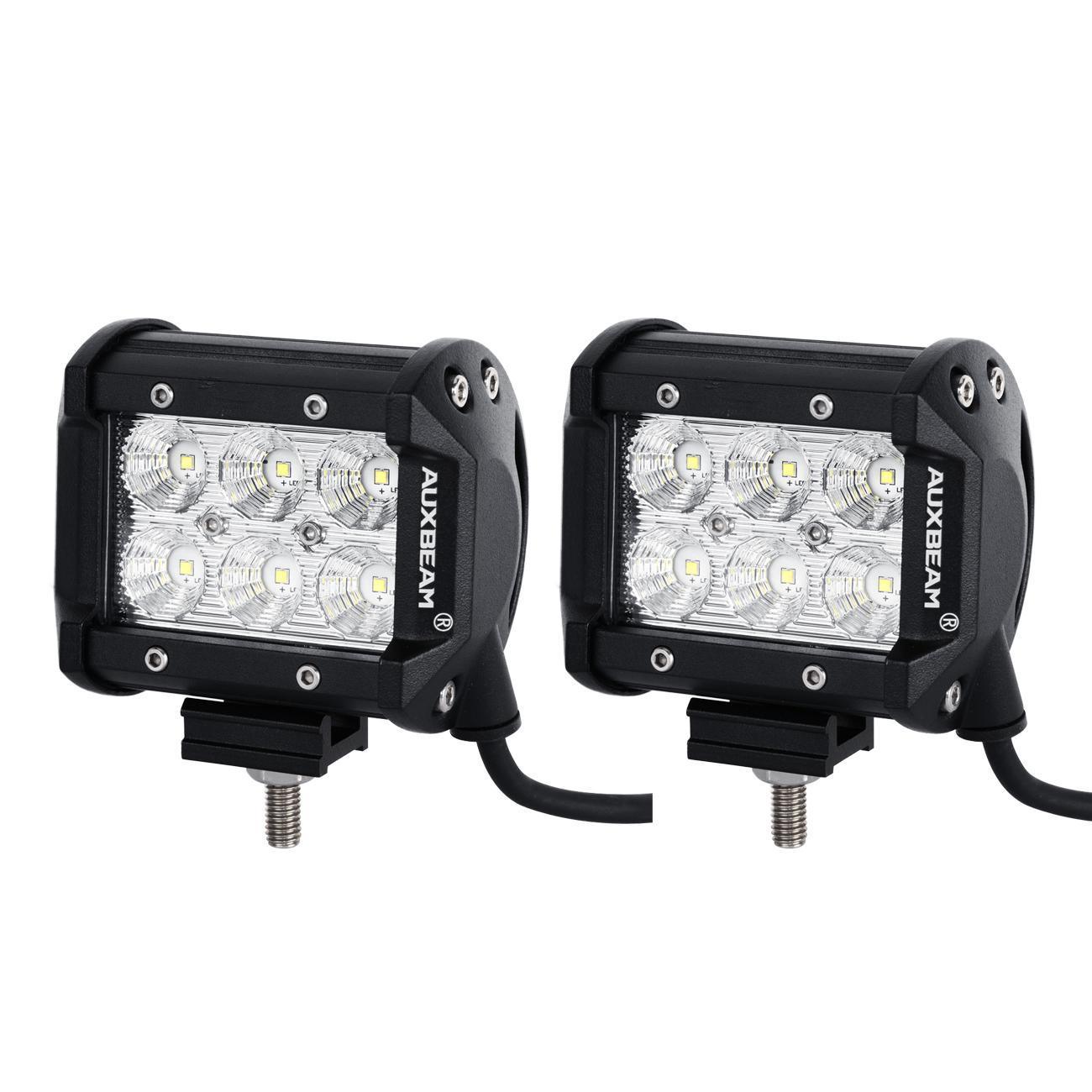 7" LED Halo Headlights + 4" Inch LED Fog Lights with DRL + 5D-PRO 52" Straight LED Light Bar + Windshield Mounting Brackets + 18W Flood Beam Pod Lights Set for for Jeep Wrangler JK