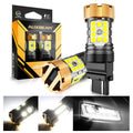 🆕T25 3157 3156 LED Backup Reverse/Turn Signal/Brake Tail Light Bulbs 50W 4000LM CAN-Bus Error Free 6500K White B21-PRO Series | 2 Bulbs