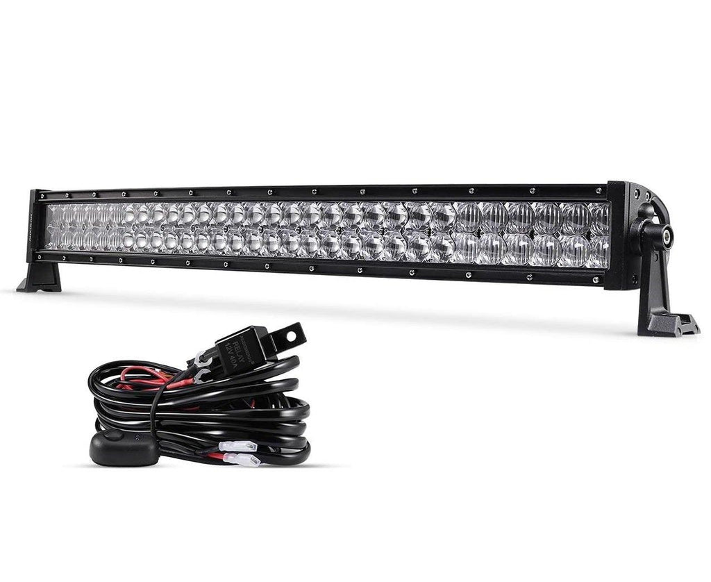 5D Series 22 Inch/32 Inch/42 Inch/50 Inch/52 Inch Combo Beam Straight/Curved Double Row LED Light Bar