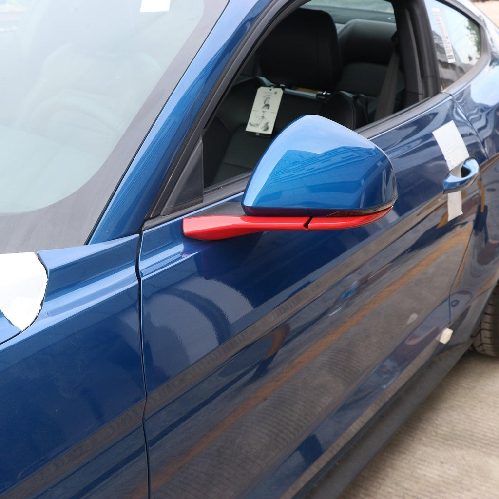 Rearview Mirror Base Decoration Cover Trim Fit For Ford Mustang 2015-2018