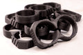 Carbon Fiber Reservoir Clamp 2.5" X 2.5"X.9 Small