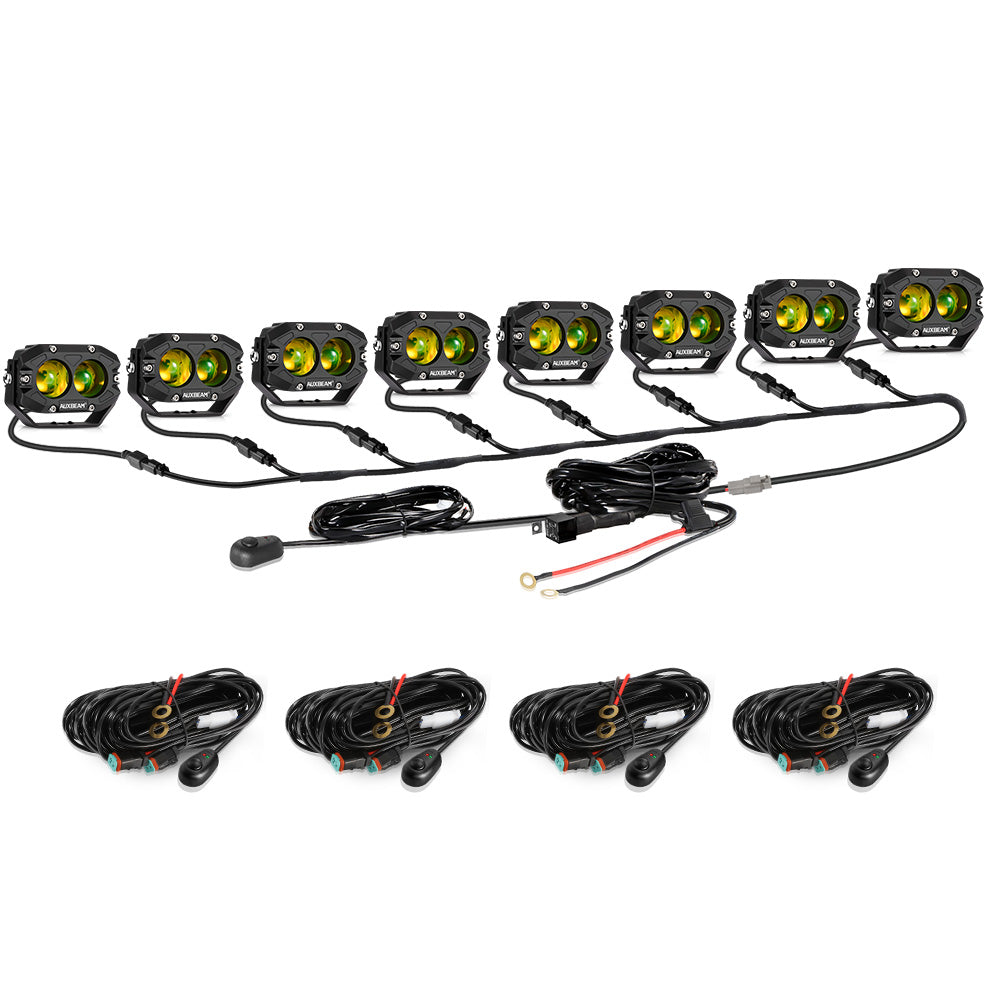 R4 Series | 4 Inch 60W LED Pods Amber Spot Driving Light