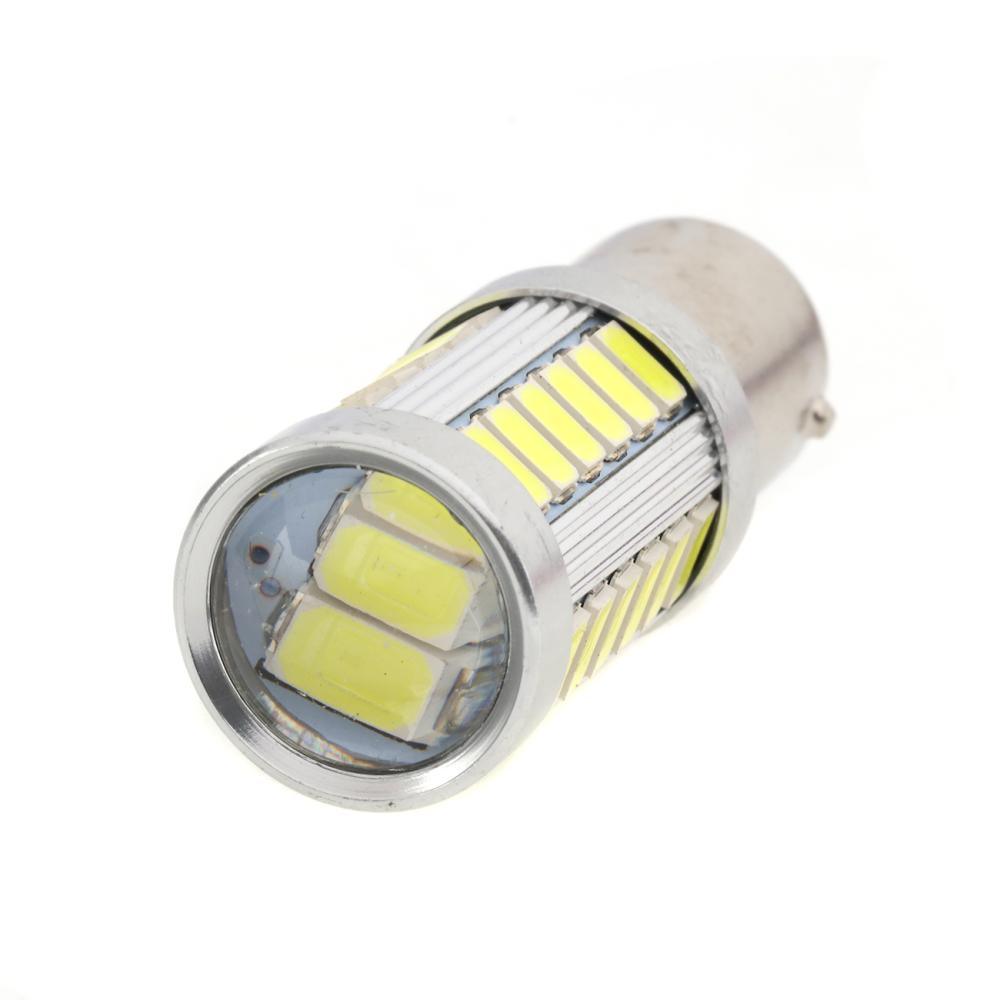 1156 P21W BA15S LED Brake/Reverse/Parking/Tail/Turn Singnal Light Bulbs 50W 8000LM Cool White/Amber/Red 33 Series | 2 Bulbs