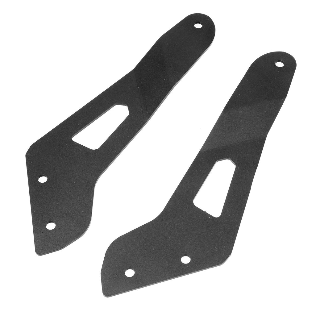 50 Inch 6 Modes Curved LED Light Bars & LED Light Bar Mounting Bracket Combo for Can-am Maverick X3