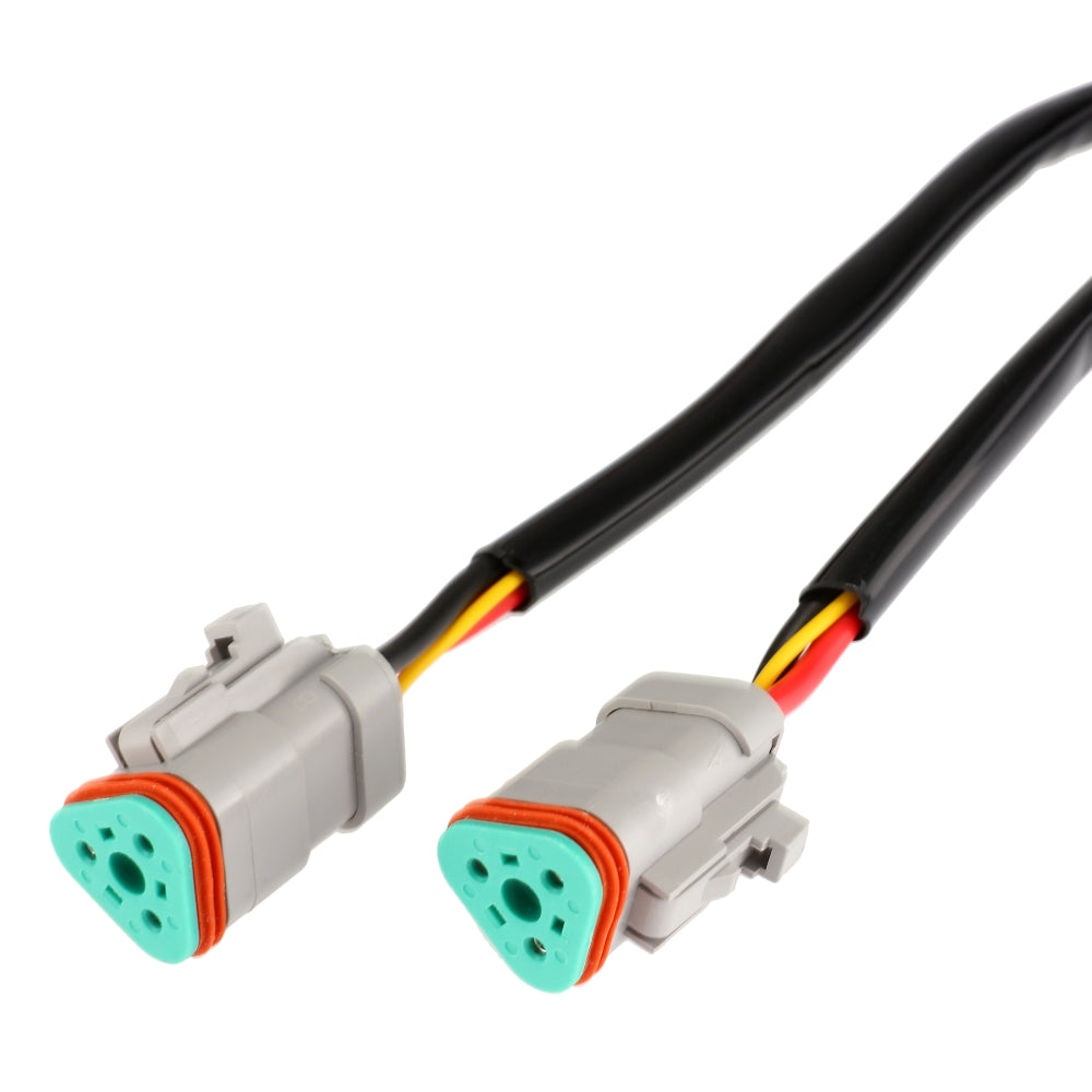 2.5M Wiring Harness Customized for AUXBEAM Pod Lights with Single DRL