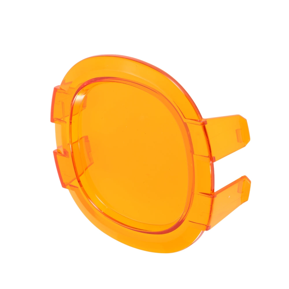 P4 Series 4 Inch Round LED Pod Lights Dark Amber Cover Light Shield Cover
