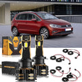 For 2017-2020 Volkswagen Golf Sportsvan Facelift H7 LED Headlight Bulbs